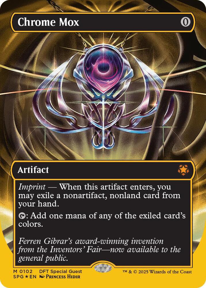 Chrome Mox Borderless First Place Foil 102 (Special Guests)  - Foil | Good Games Adelaide SA