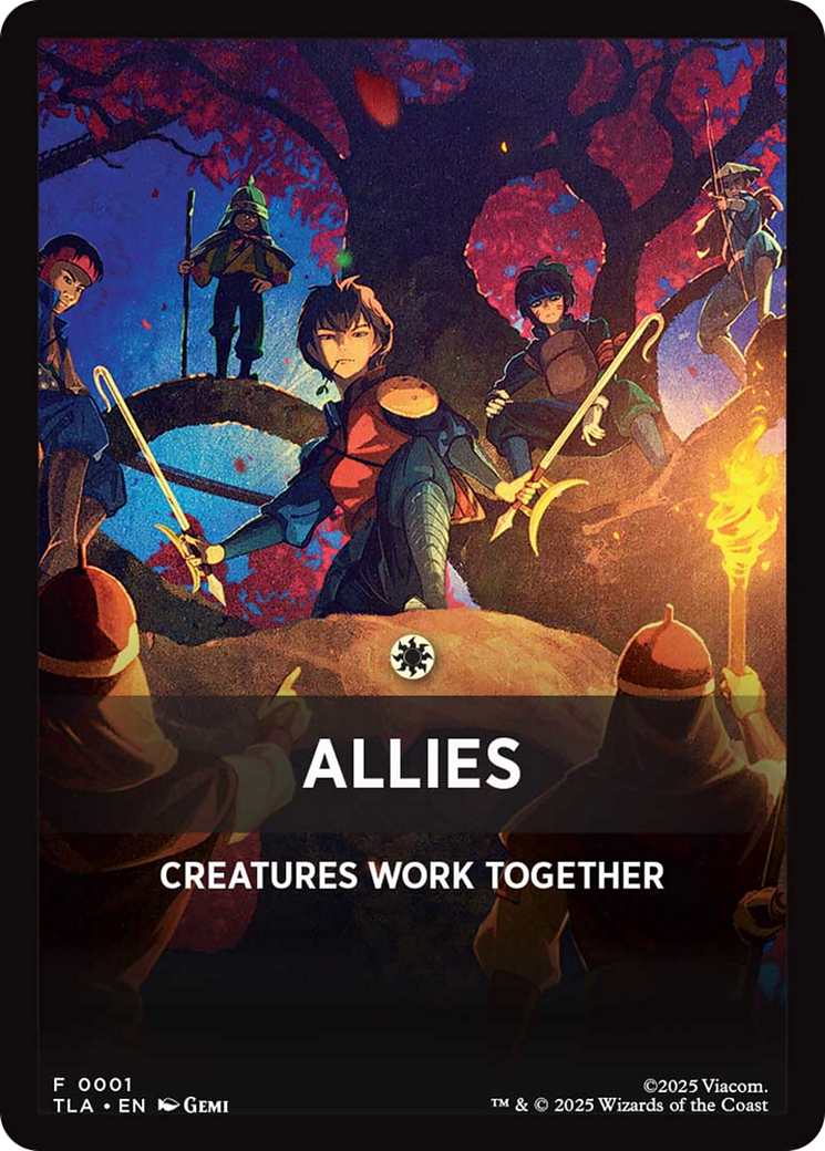 Allies Theme Card [Avatar: The Last Airbender: Eternal-Legal] | Good Games Adelaide SA