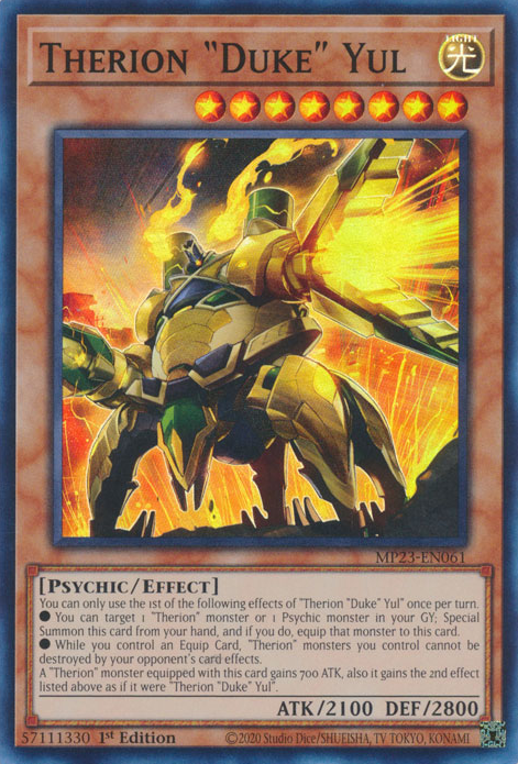 Therion "Duke" Yul [MP23-EN061] Super Rare | Good Games Adelaide SA