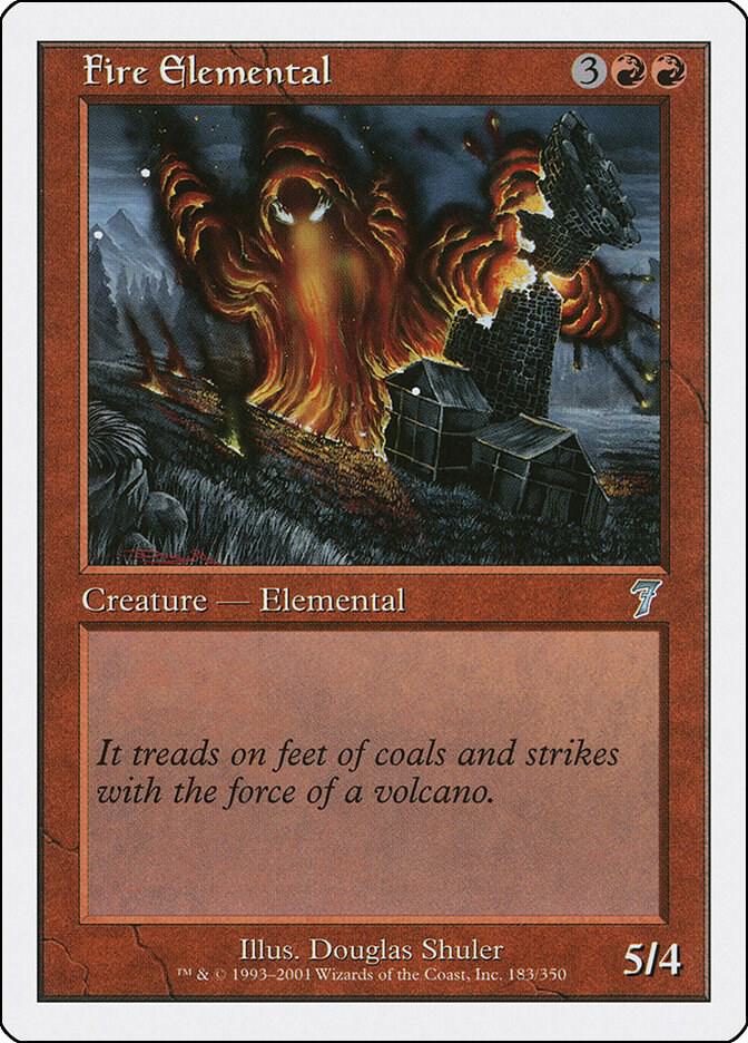 Fire Elemental 183 (7th Edition)  | Good Games Adelaide SA