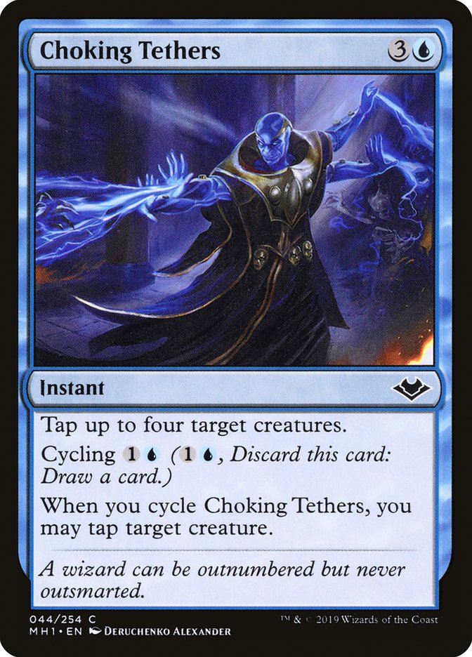 Choking Tethers 44 (Modern Horizons)  - Foil | Good Games Adelaide SA