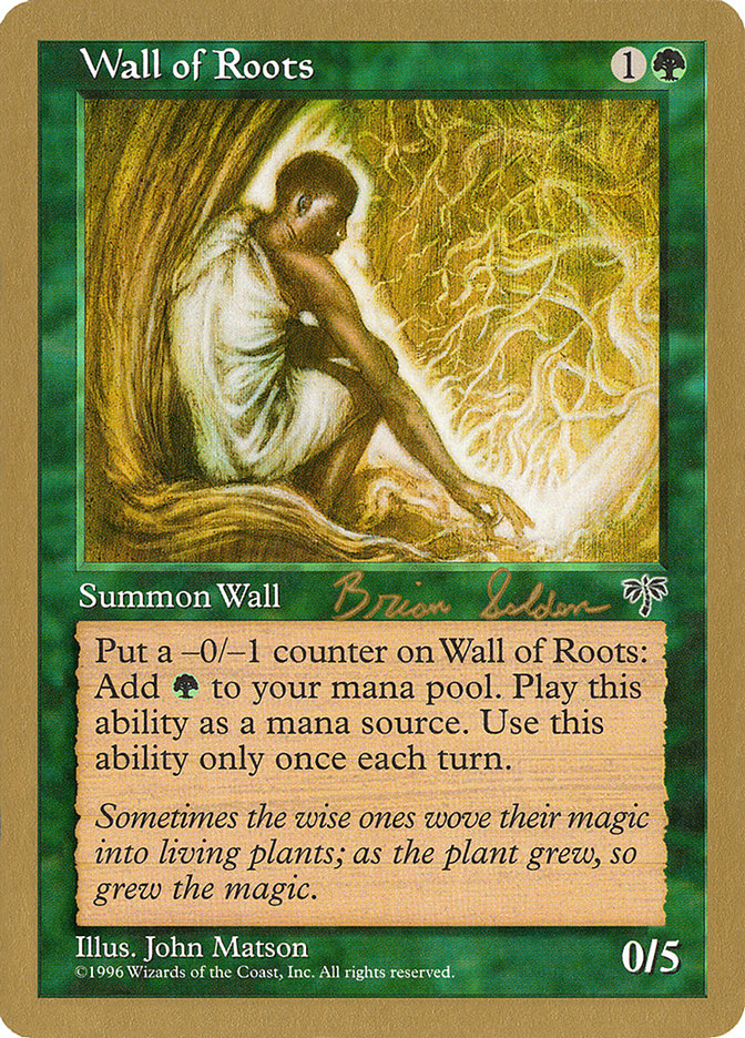 Wall of Roots (Brian Selden) [World Championship Decks 1998] | Good Games Adelaide SA