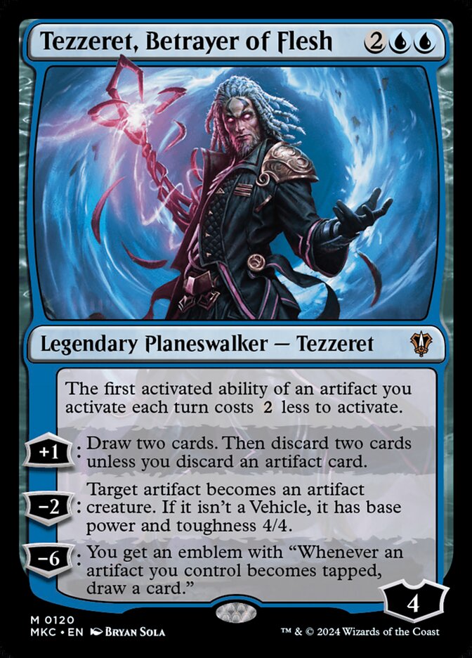 Tezzeret, Betrayer of Flesh 120 (Commander: Murders at Karlov Manor)  | Good Games Adelaide SA
