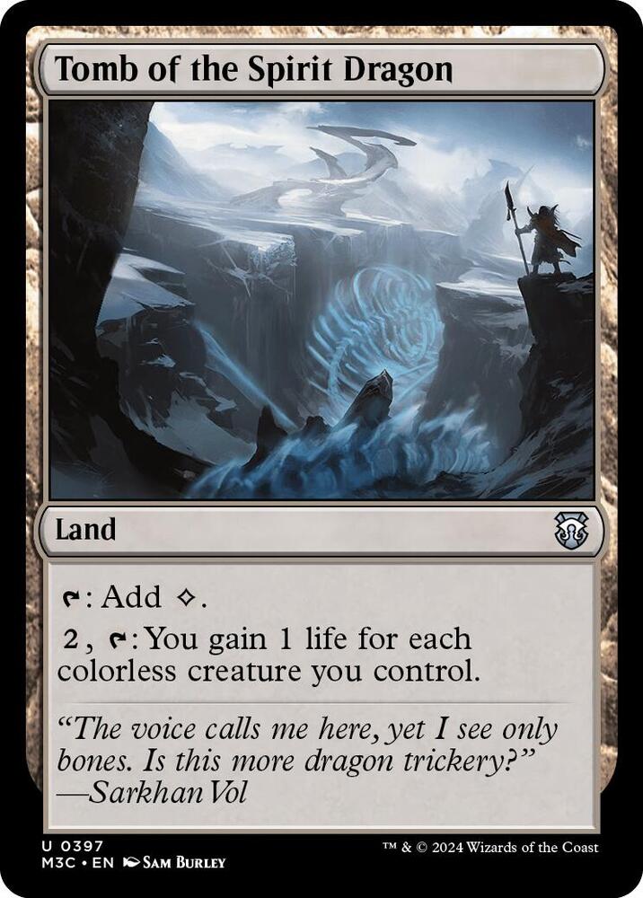 Tomb of the Spirit Dragon 397/411 (Commander: Modern Horizons 3)  - Ripple Foil | Good Games Adelaide SA