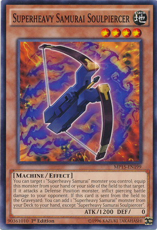 Superheavy Samurai Soulpiercer [MP15-EN199] Common | Good Games Adelaide SA