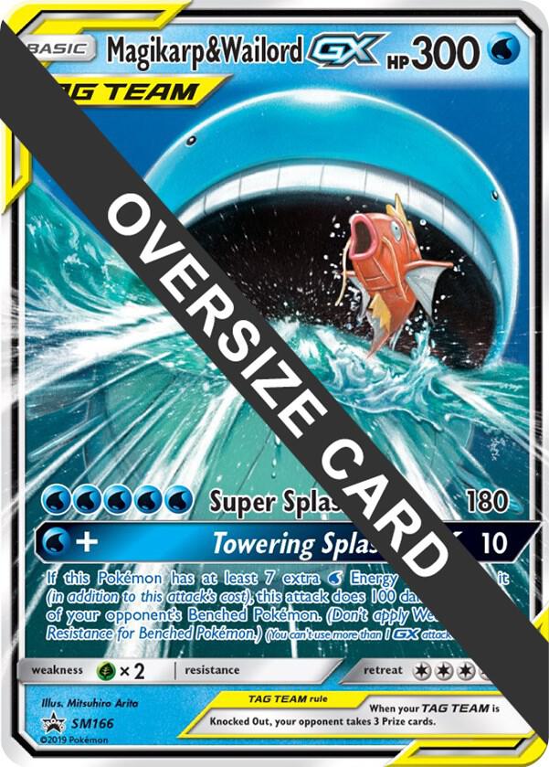 Magikarp and Wailord GX SM166 SM166 (Jumbo Cards)  | Good Games Adelaide SA