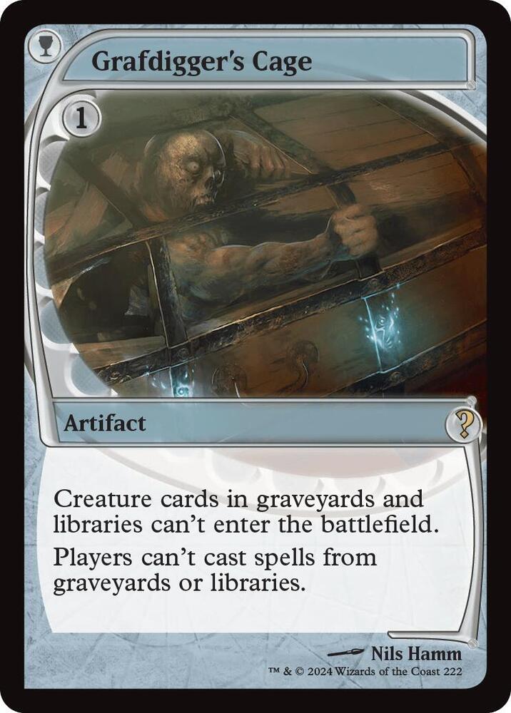 Grafdigger's Cage 222 (Mystery Booster 2)  - Foil | Good Games Adelaide SA