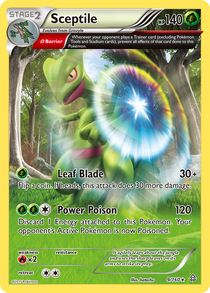 Sceptile (9/160) [XY: Primal Clash] | Good Games Adelaide SA