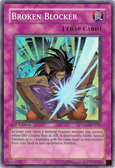 Broken Blocker [TDGS-EN069] Super Rare | Good Games Adelaide SA