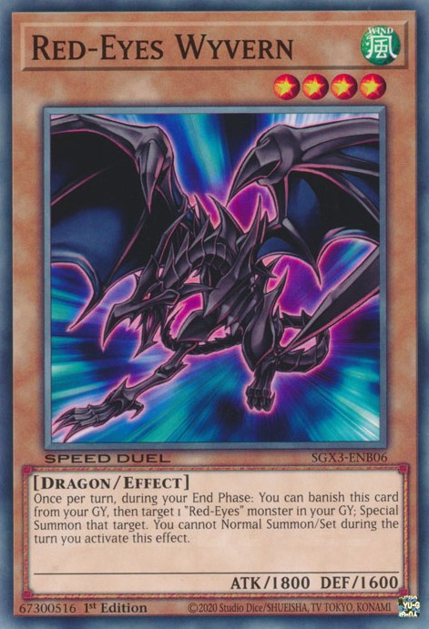 Red-Eyes Wyvern [SGX3-ENB06] Common | Good Games Adelaide SA