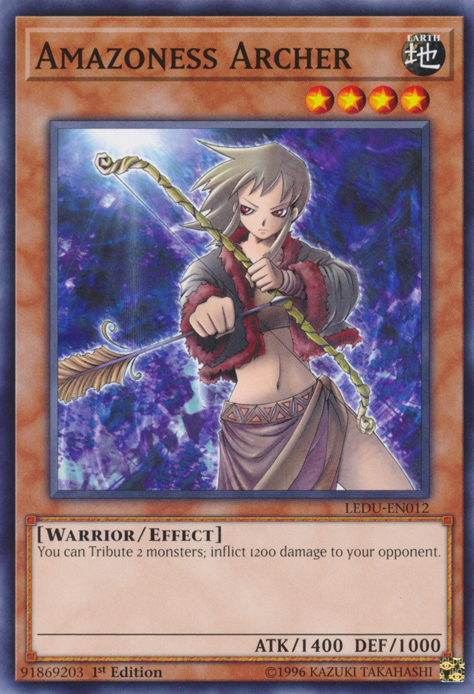 Amazoness Archer [LEDU-EN012] Common | Good Games Adelaide SA