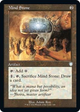 Mind Stone Retro Frame 148 (Commander: The Brothers' War)  | Good Games Adelaide SA