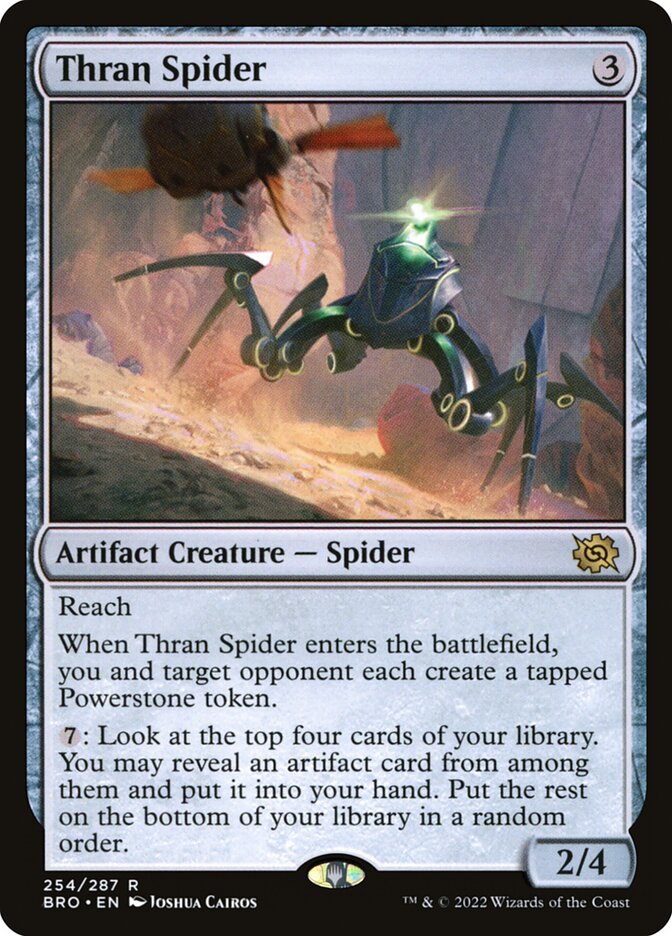 Thran Spider 254 (The Brothers' War)  | Good Games Adelaide SA