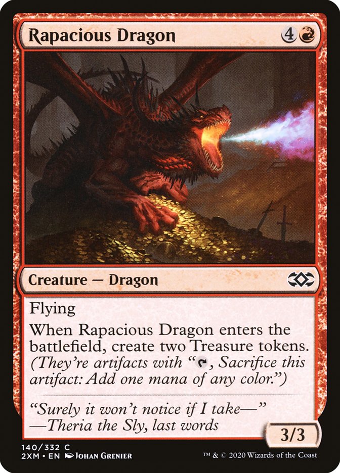 Rapacious Dragon [Double Masters] | Good Games Adelaide SA