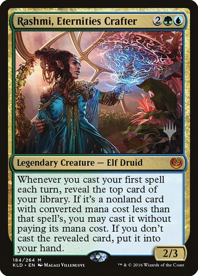 Rashmi Eternities Crafter 184 (Promo Pack: Core Set 2021)  - Foil | Good Games Adelaide SA