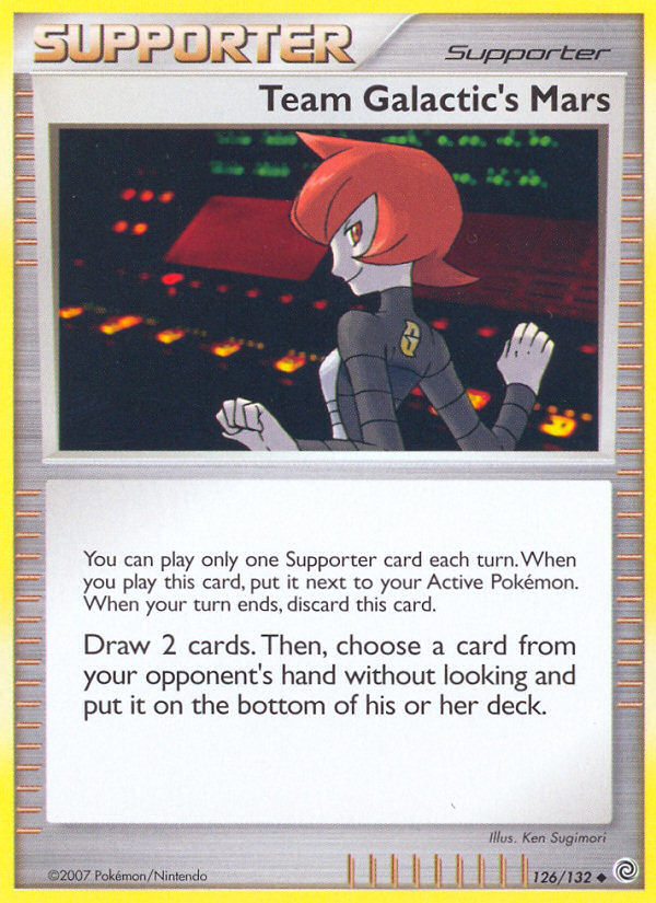 Team Galactic's Mars (126/132) [Diamond & Pearl: Secret Wonders] | Good Games Adelaide SA