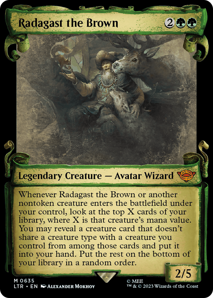 Radagast the Brown [The Lord of the Rings: Tales of Middle-Earth Showcase Scrolls] | Good Games Adelaide SA