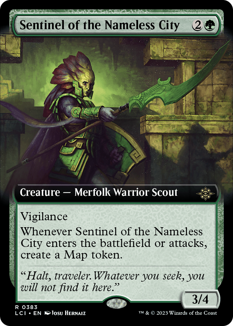 Sentinel of the Nameless City (Extended Art) [The Lost Caverns of Ixalan] | Good Games Adelaide SA