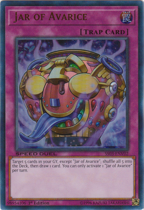 Jar of Avarice [SS03-ENV02] Ultra Rare | Good Games Adelaide SA