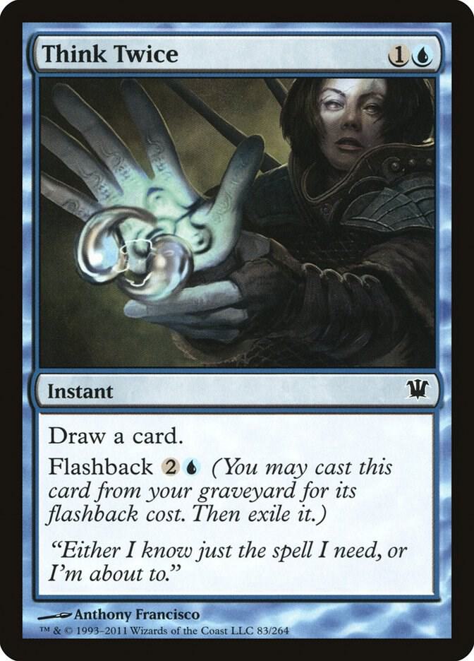 Think Twice 83 (Innistrad)  - Foil | Good Games Adelaide SA
