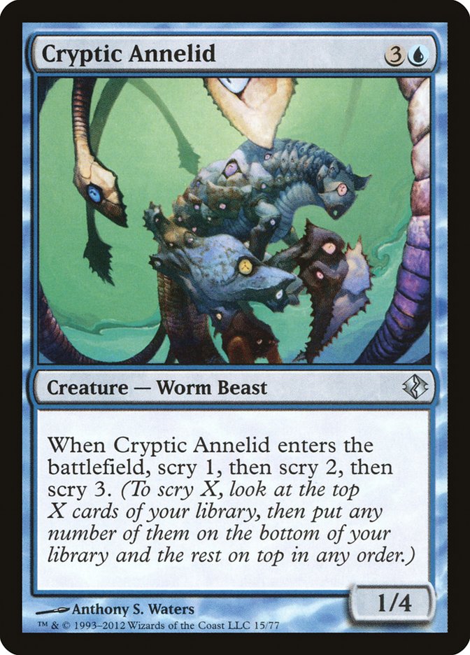 Cryptic Annelid [Duel Decks: Venser vs. Koth] | Good Games Adelaide SA