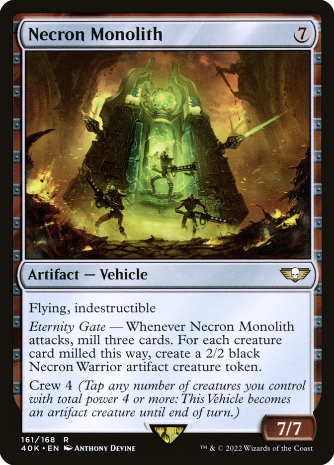 Necron Monolith 161 (Universes Beyond: Warhammer 40,000)  | Good Games Adelaide SA