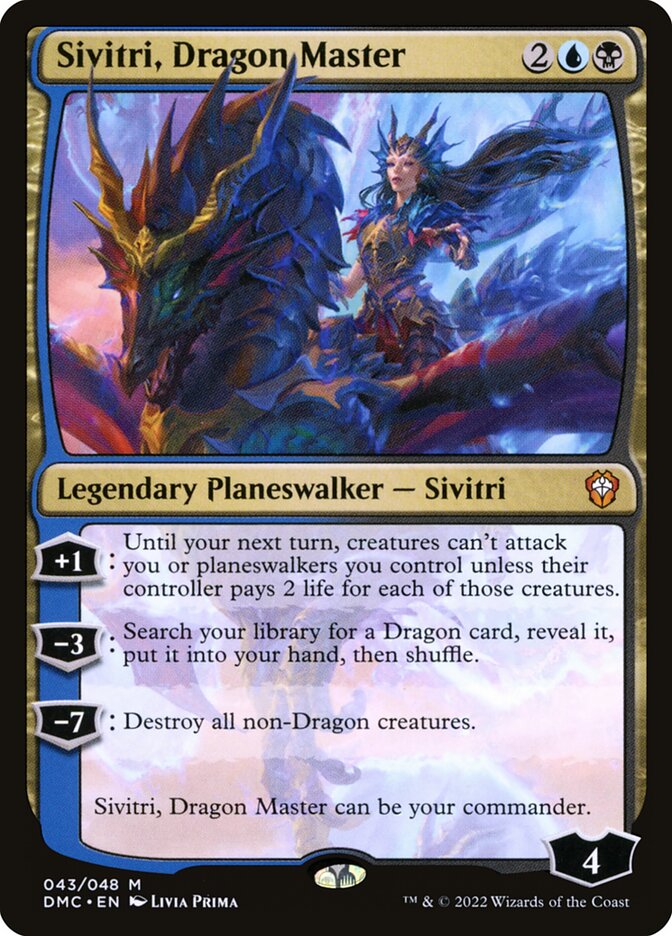 Sivitri, Dragon Master 43 (Commander: Dominaria United)  - Foil | Good Games Adelaide SA