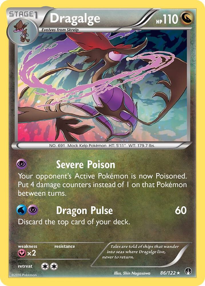 Dragalge 86/122 (XY - BREAKpoint)  - Holofoil | Good Games Adelaide SA