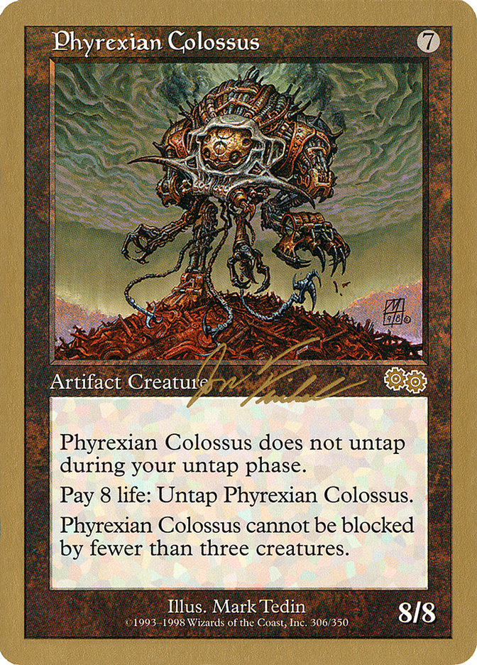 Phyrexian Colossus (Jon Finkel) [World Championship Decks 2000] | Good Games Adelaide SA