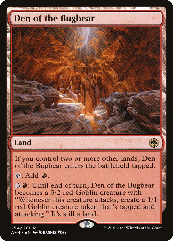 Den of the Bugbear 254 (Adventures in the Forgotten Realms)  | Good Games Adelaide SA