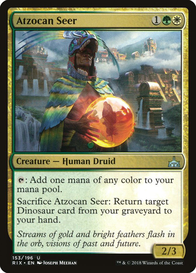 Atzocan Seer [Rivals of Ixalan] | Good Games Adelaide SA