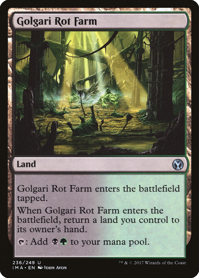 Golgari Rot Farm [Iconic Masters] | Good Games Adelaide SA