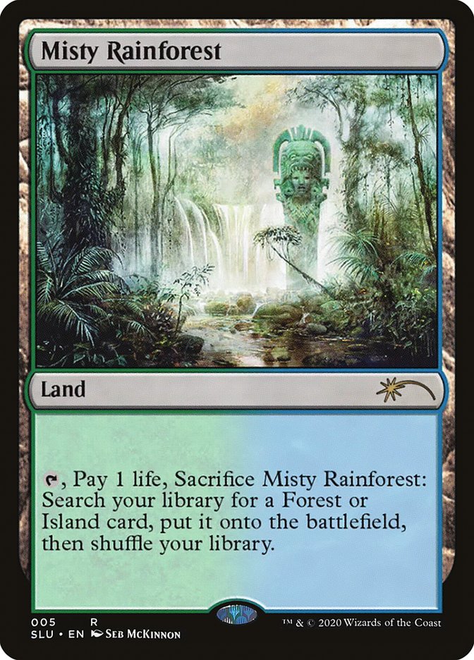 Misty Rainforest [Secret Lair: Ultimate Edition] | Good Games Adelaide SA