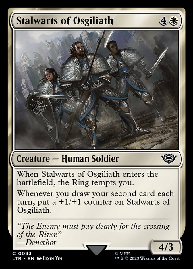 Stalwarts of Osgiliath 33 (Universes Beyond: The Lord of the Rings: Tales of Middle-earth)  | Good Games Adelaide SA