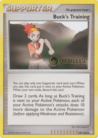 Bucks Training (130/146) (Prerelease Promo) [Diamond & Pearl: Legends Awakened] | Good Games Adelaide SA