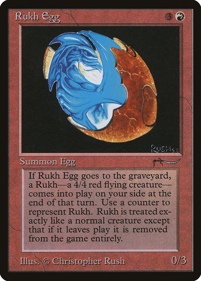 Rukh Egg (Dark Mana Cost) [Arabian Nights] | Good Games Adelaide SA