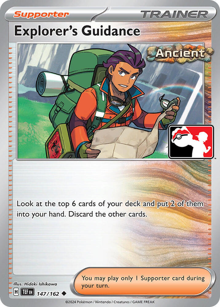 Explorer's Guidance Series 5/6 147/162 (Prize Pack Series Cards)  - Holofoil | Good Games Adelaide SA