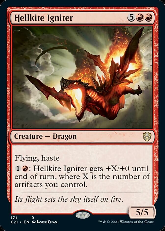 Hellkite Igniter [Commander 2021] | Good Games Adelaide SA