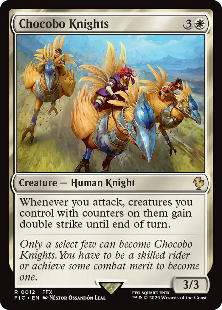 Chocobo Knights [FINAL FANTASY Commander] | Good Games Adelaide SA