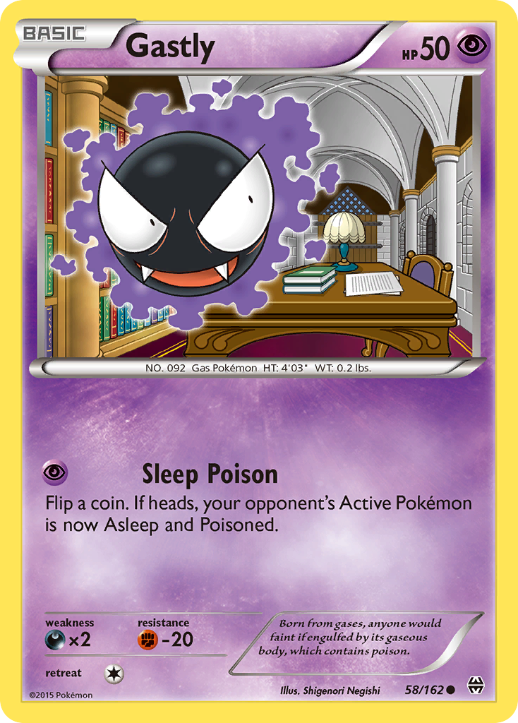Gastly (58/162) [XY: BREAKthrough] | Good Games Adelaide SA