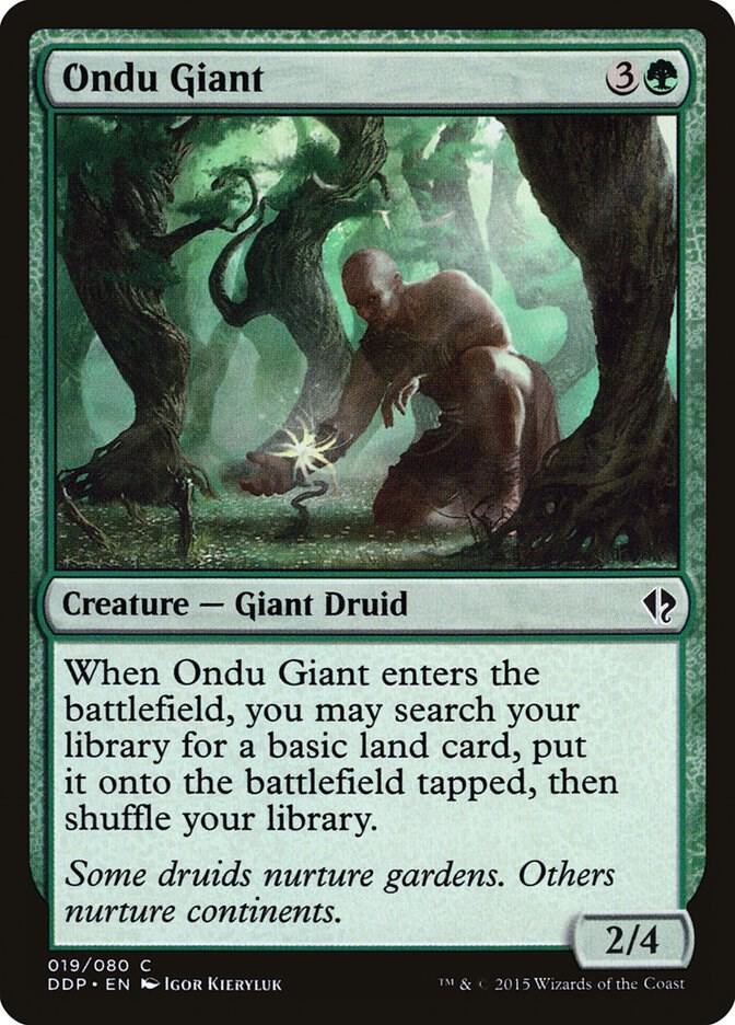Ondu Giant 19 (Duel Decks: Zendikar vs. Eldrazi)  | Good Games Adelaide SA