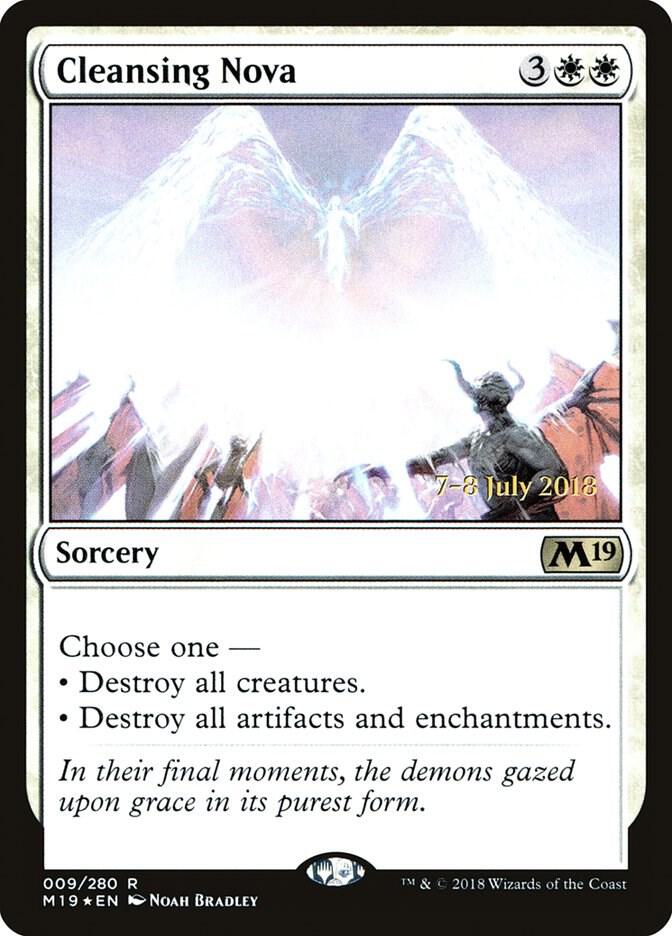 Cleansing Nova 9 (Prerelease Cards)  - Foil | Good Games Adelaide SA