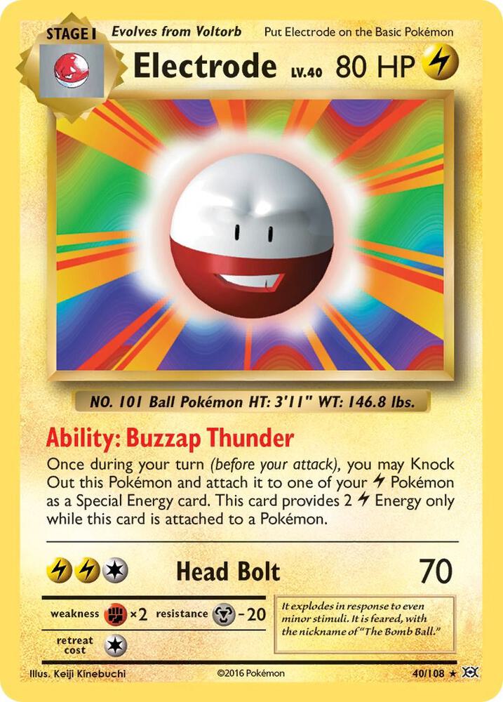 Electrode 40/108 (XY - Evolutions)  | Good Games Adelaide SA