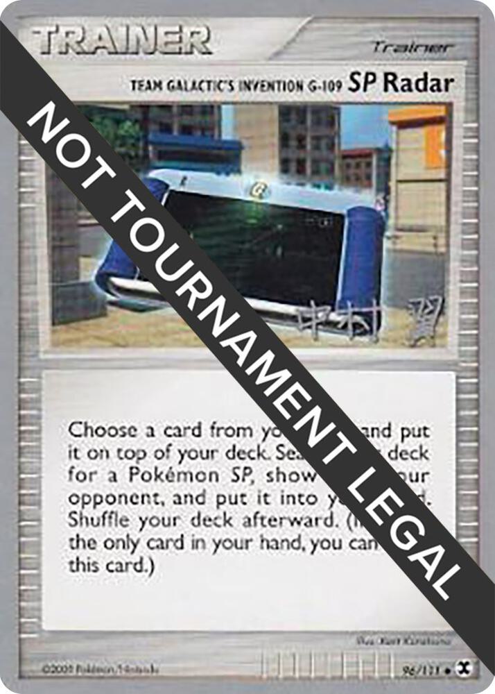 Team Galactics Invention G 109 SP Radar 2009 Tsubasa Nakamura 96/111 (World Championship Decks)  | Good Games Adelaide SA
