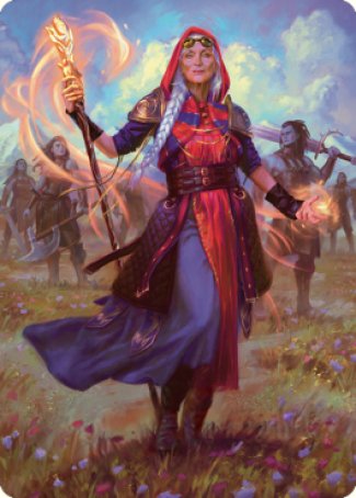 Jaya, Fiery Negotiator Art Card 1 [Dominaria United Art Series] | Good Games Adelaide SA