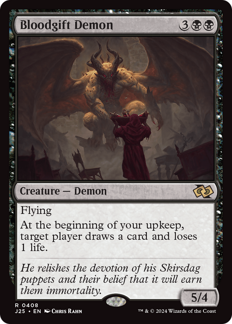 Bloodgift Demon [Foundations Jumpstart] | Good Games Adelaide SA