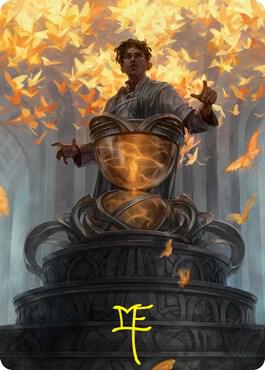 Introduction to Prophecy Art Card Gold Stamped Signature 1 (Art Series: Strixhaven)  | Good Games Adelaide SA