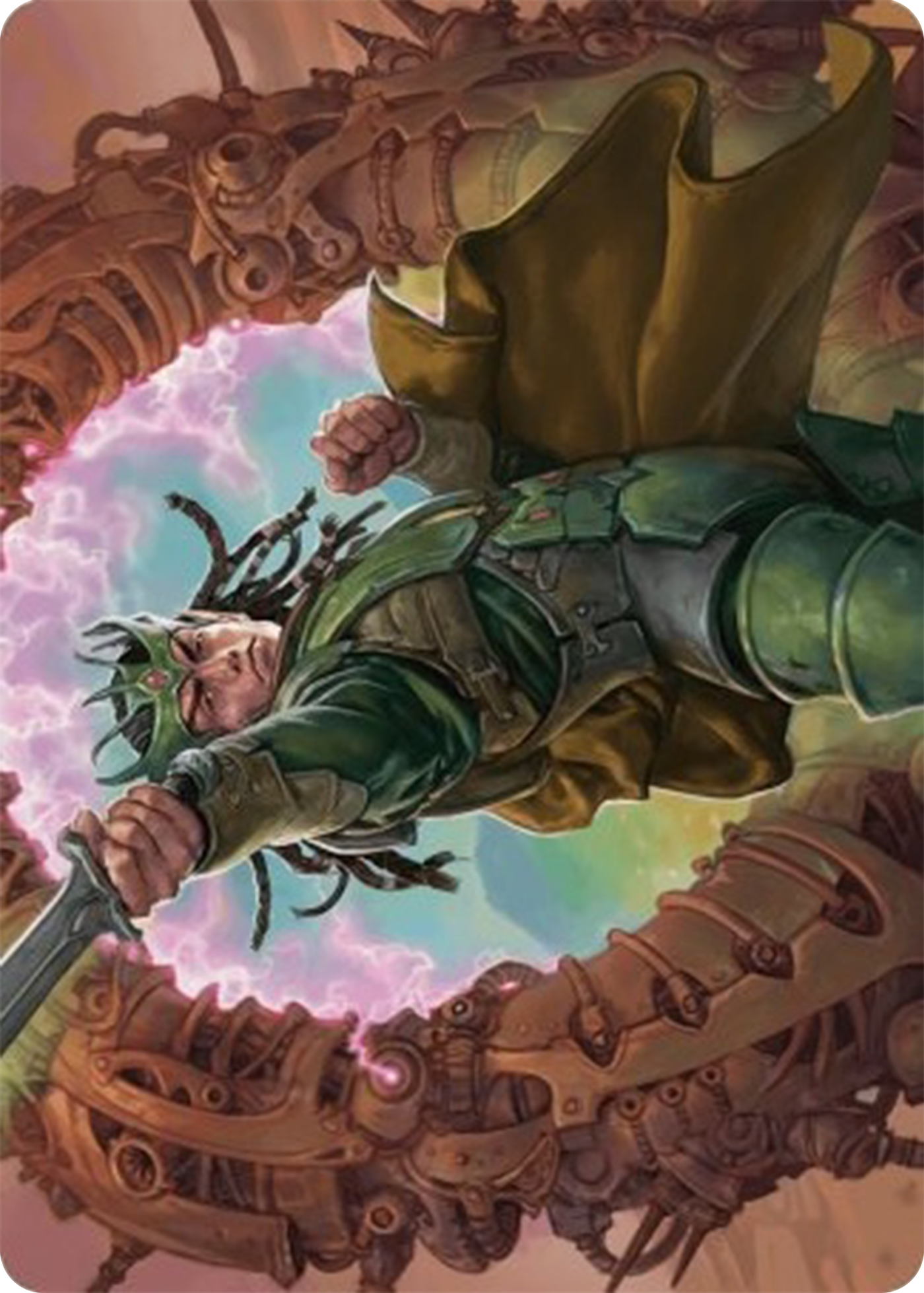 Eladamri, Korvecdal Art Card [Modern Horizons 3 Art Series] | Good Games Adelaide SA