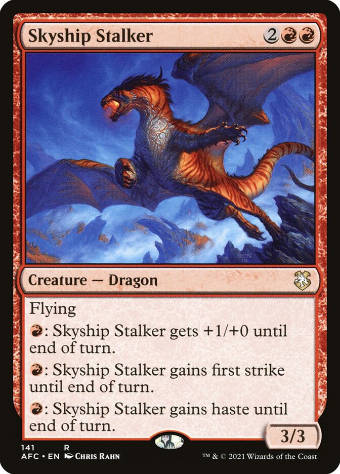 Skyship Stalker 141 (Commander: Adventures in the Forgotten Realms)  | Good Games Adelaide SA