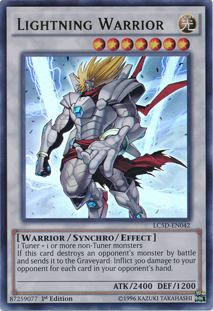 Lightning Warrior [LC5D-EN042] Ultra Rare | Good Games Adelaide SA